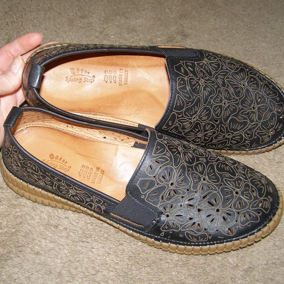 NEW in Box size 8 SPRING STEP Black Loafers - Picture 8 of 9